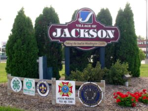 Image of the Village of Jackson sign