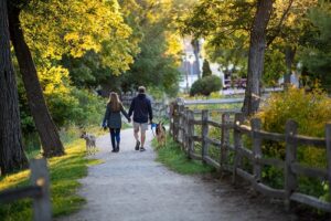 Image of river walk trail in Thiensville 